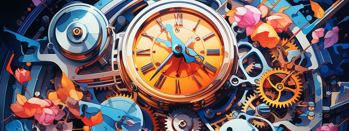 Complex solutions have unique marketing challenges - colourful image of the internal workings of a watch